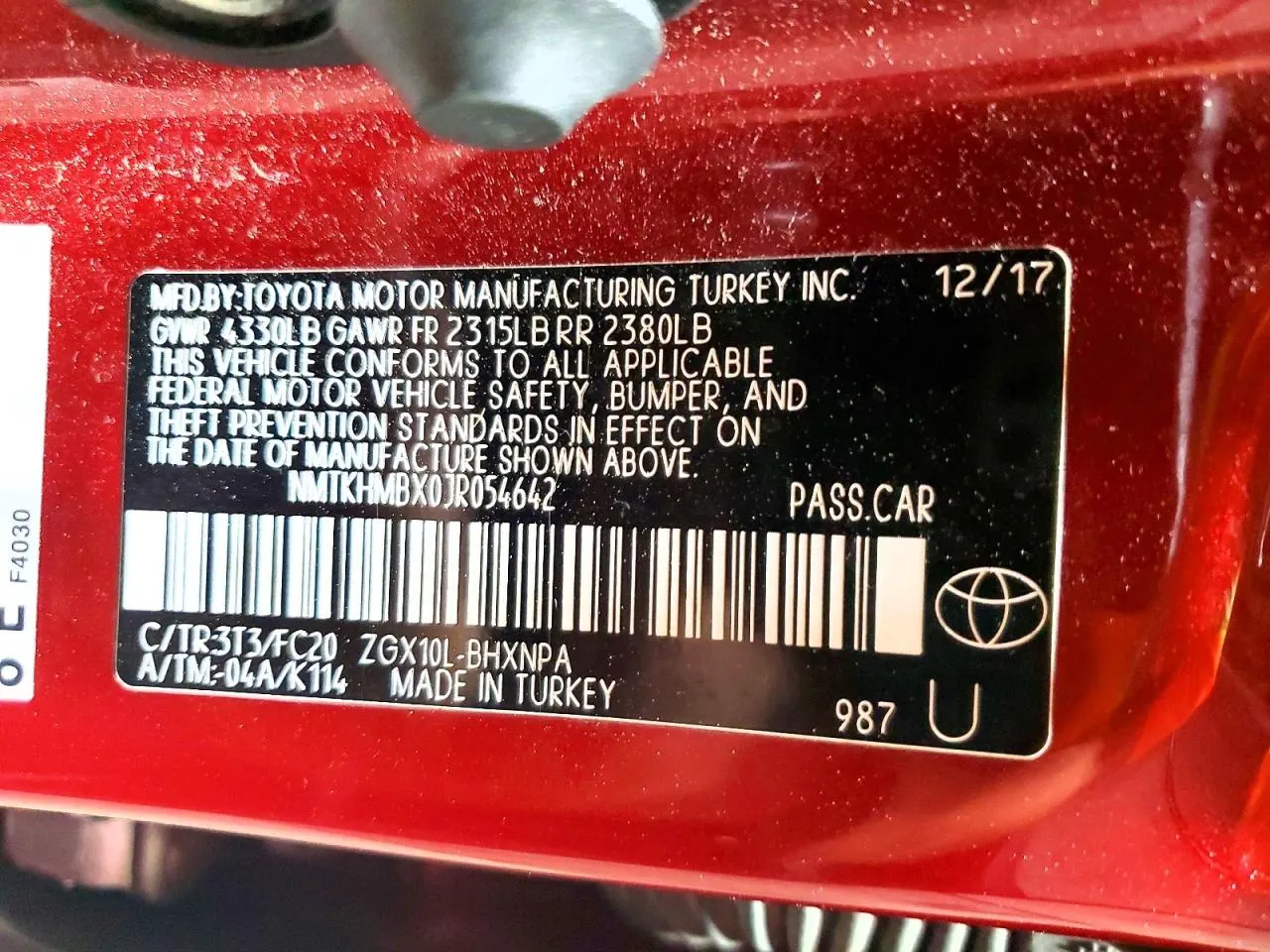2018 Toyota C-HR XLE Premium