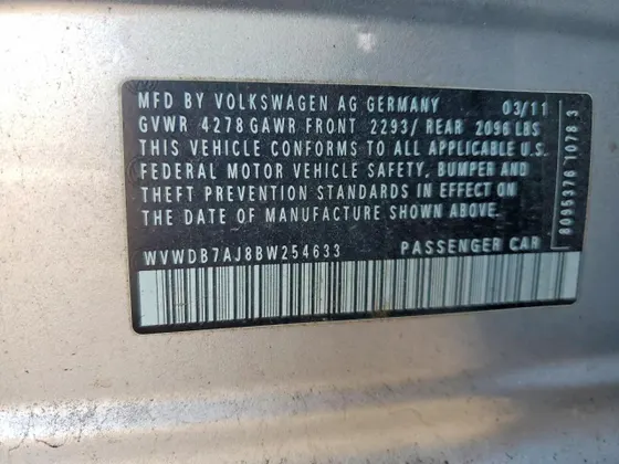 2011 Volkswagen Golf