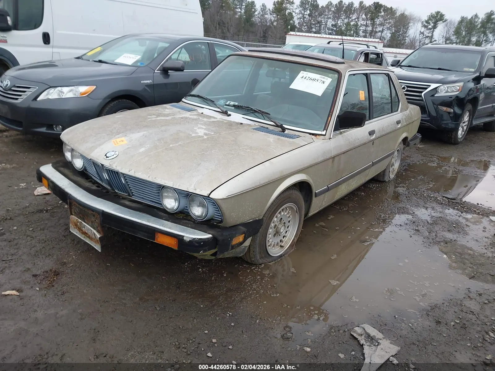1986 BMW 528 - 533 - 633 - 733 528E