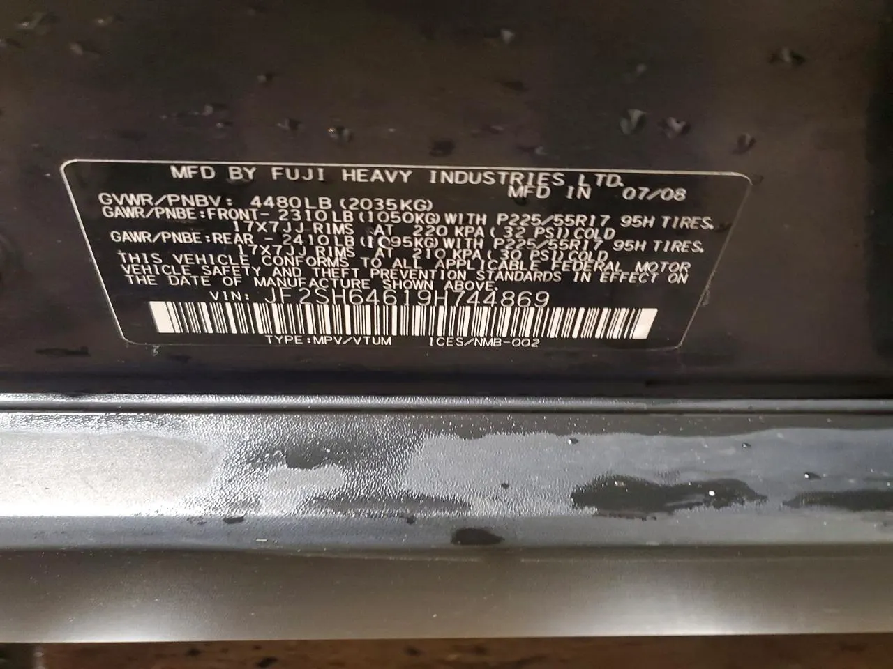 2009 Subaru Forester (Natl) X Limited