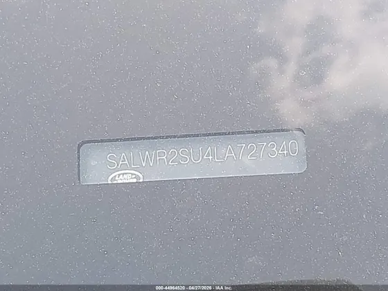 2020 Land Rover Range Rover Sport HSE