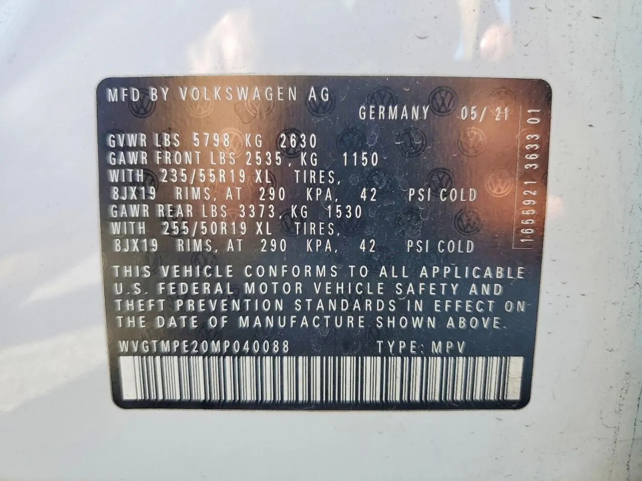 2021 Volkswagen ID.4 Pro S