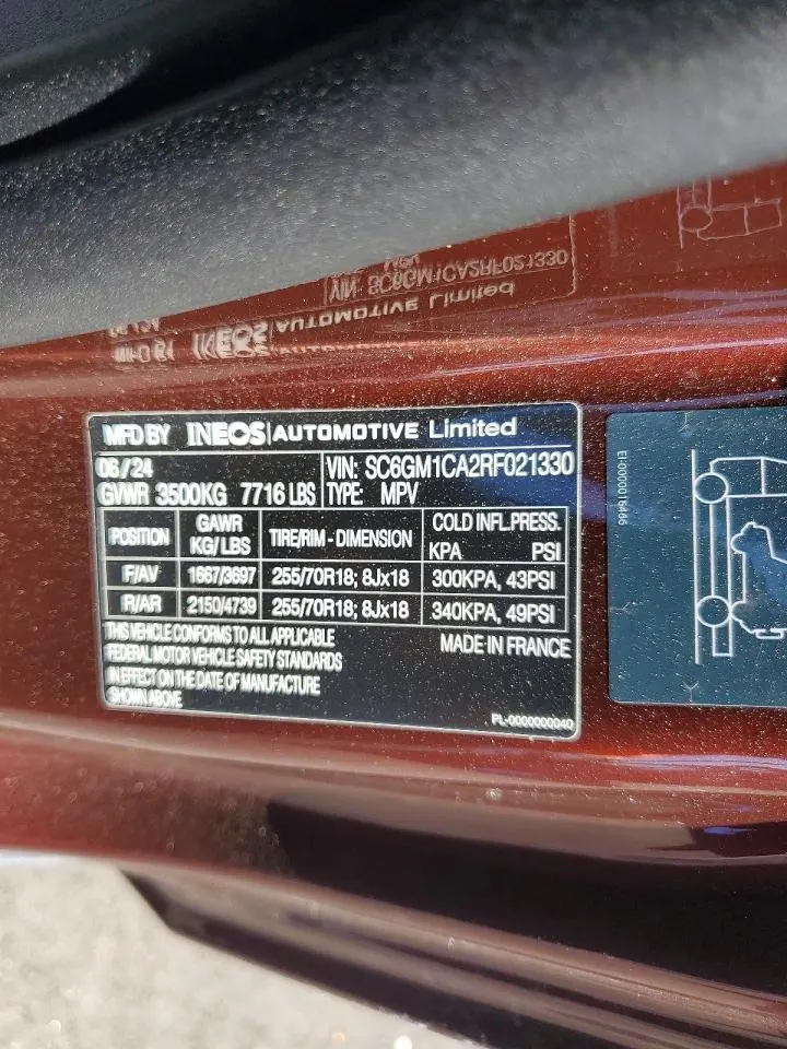 2024 INEOS Grenadier Station Wagon GRENADIER