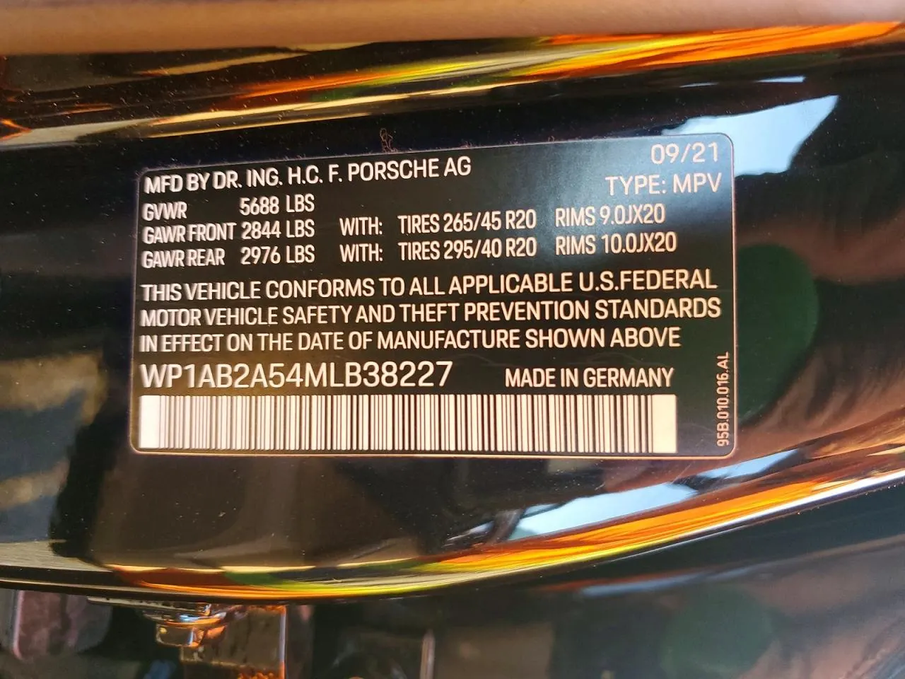 2021 Porsche Macan S