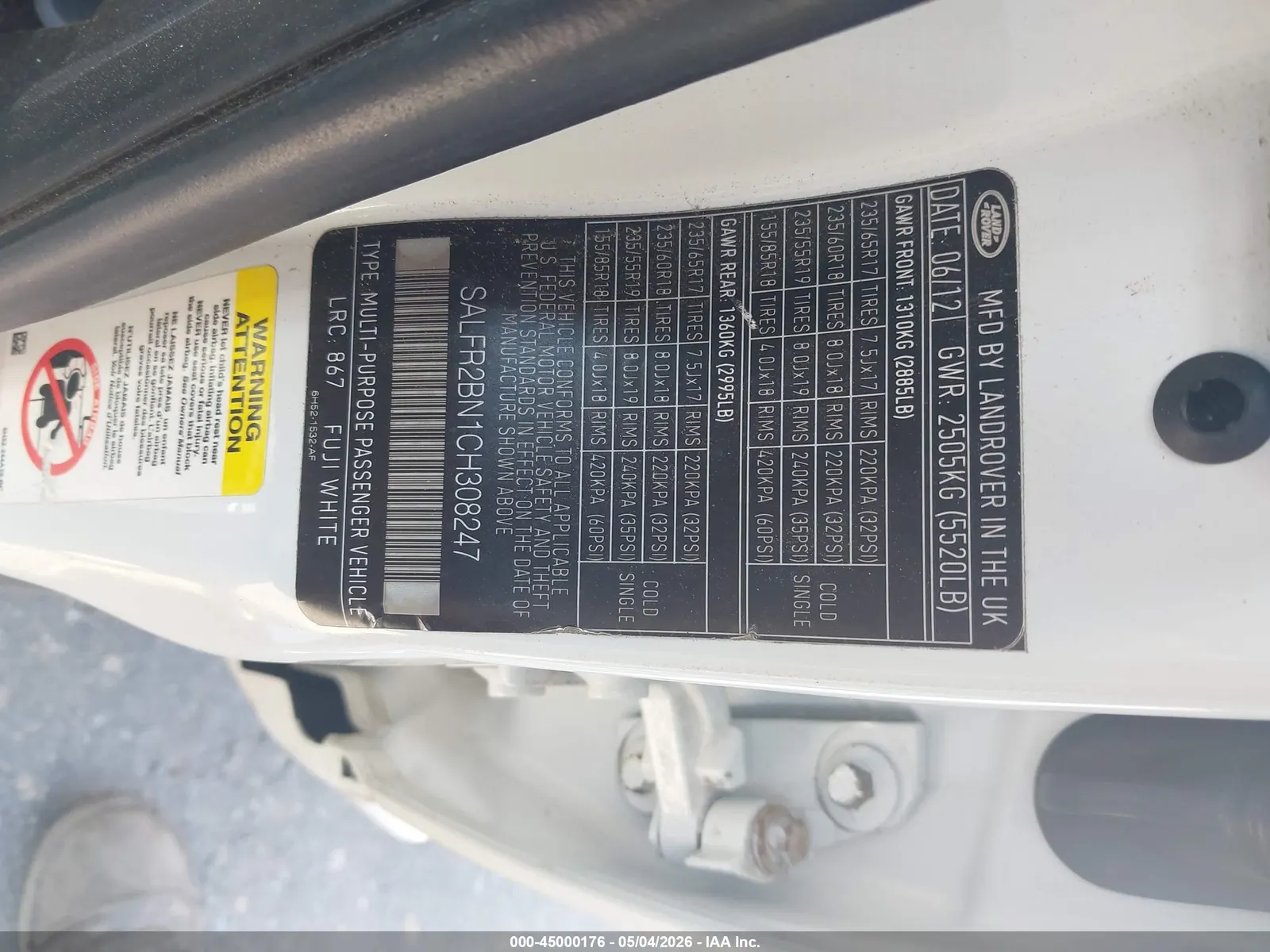2012 Land Rover LR2 HSE
