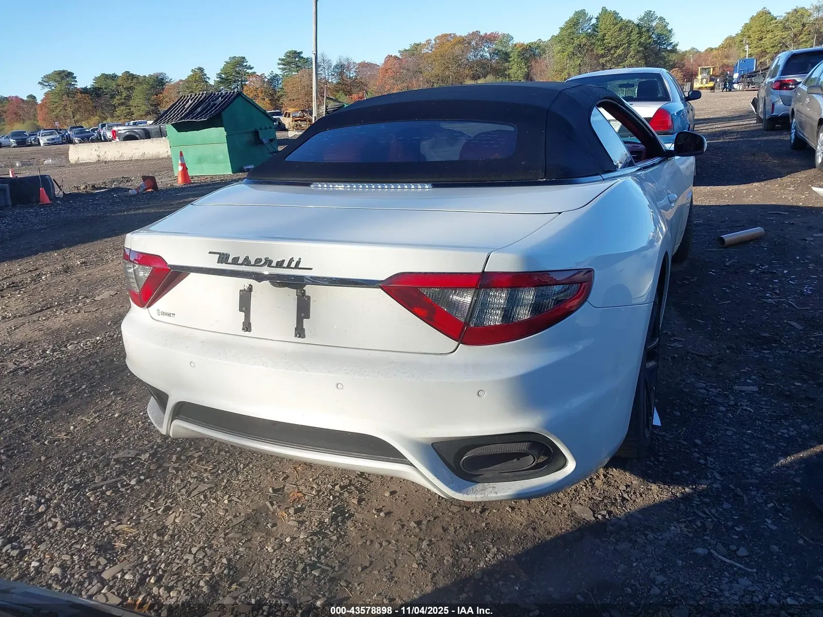 2018 Maserati GranTurismo Convertible Sport
