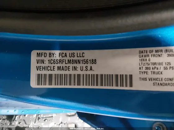 2022 Ram 1500 Rebel