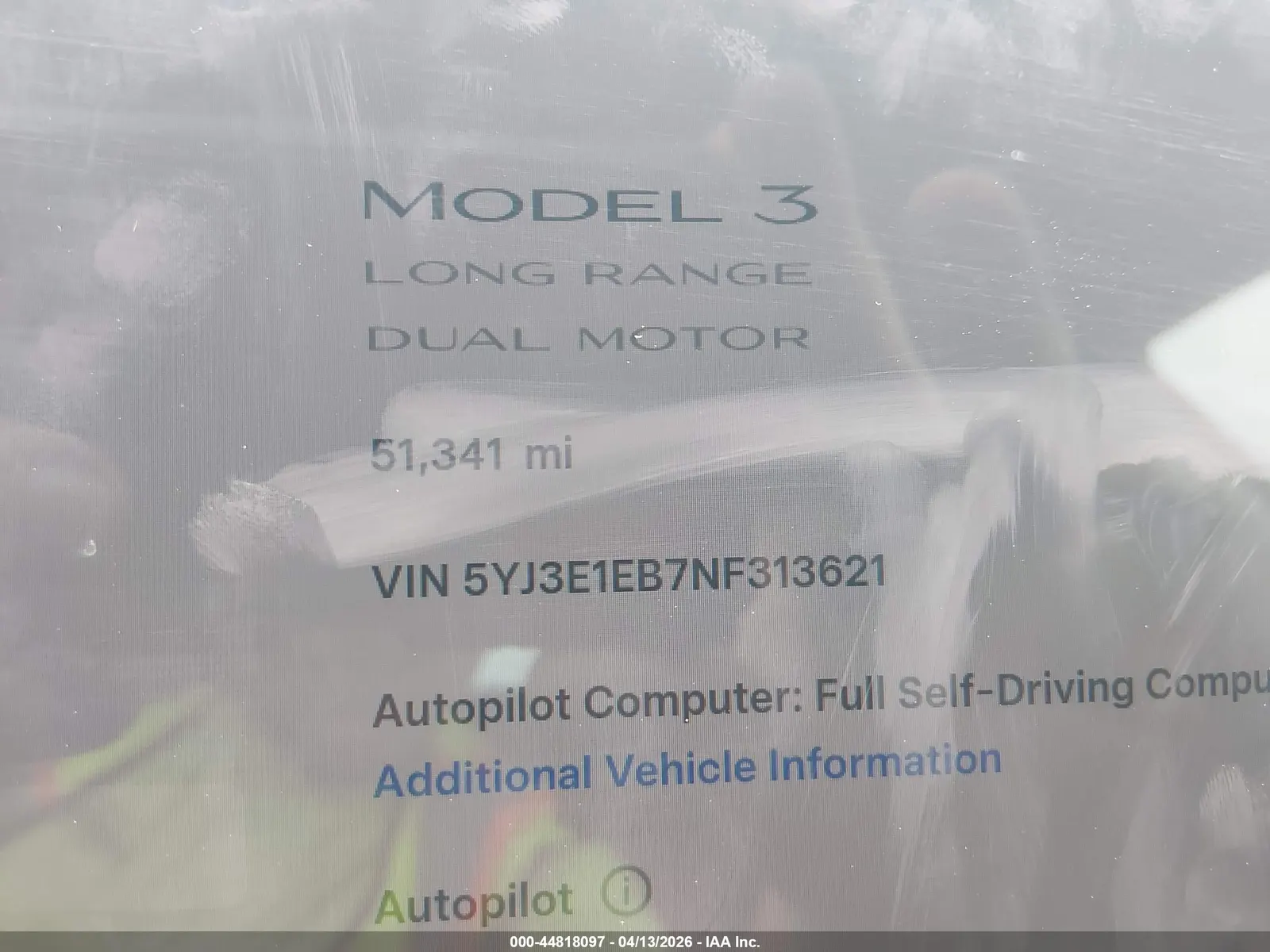 2022 Tesla Model 3 Long Range
