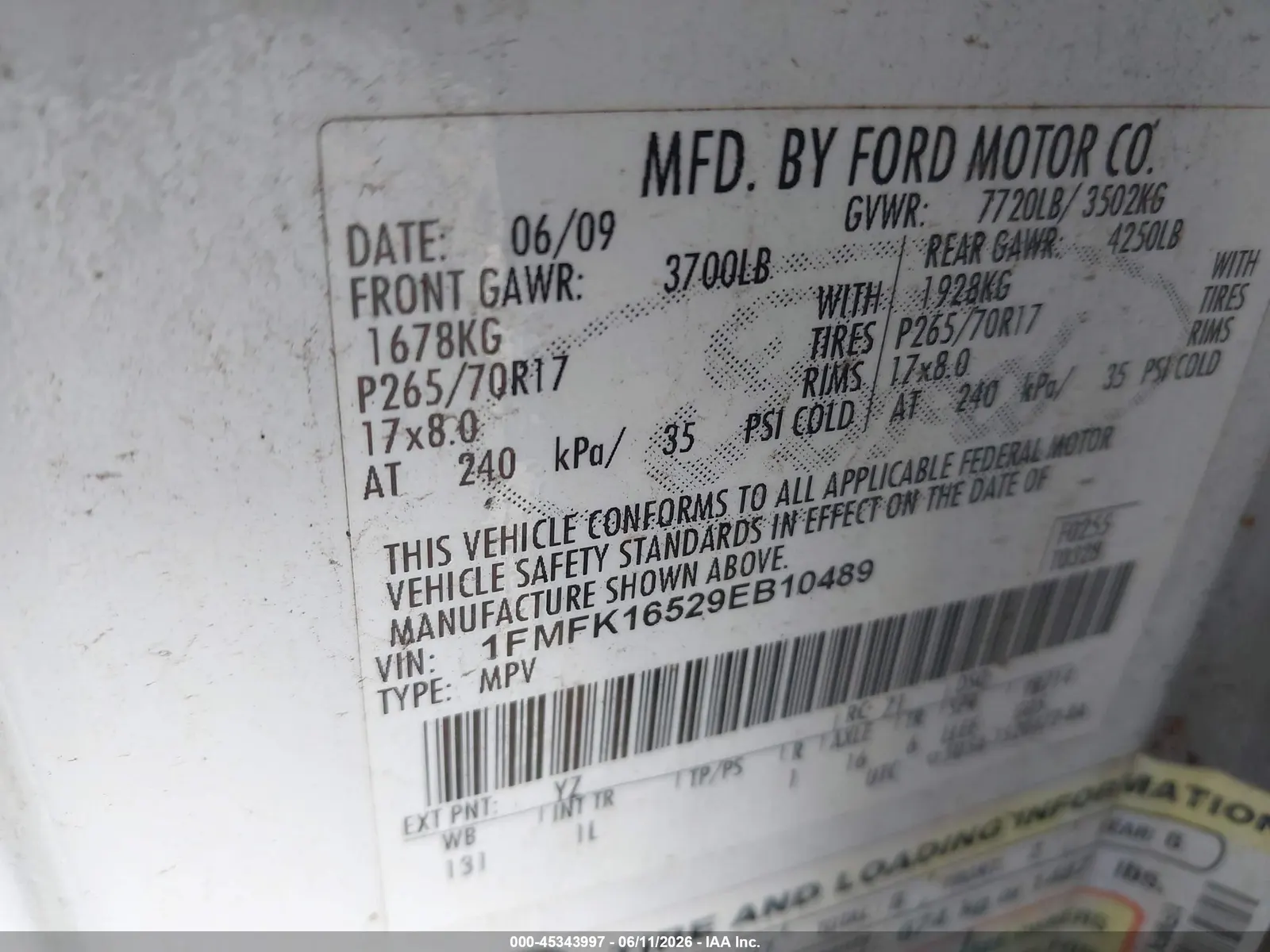 2009 Ford Expedition EL SSV