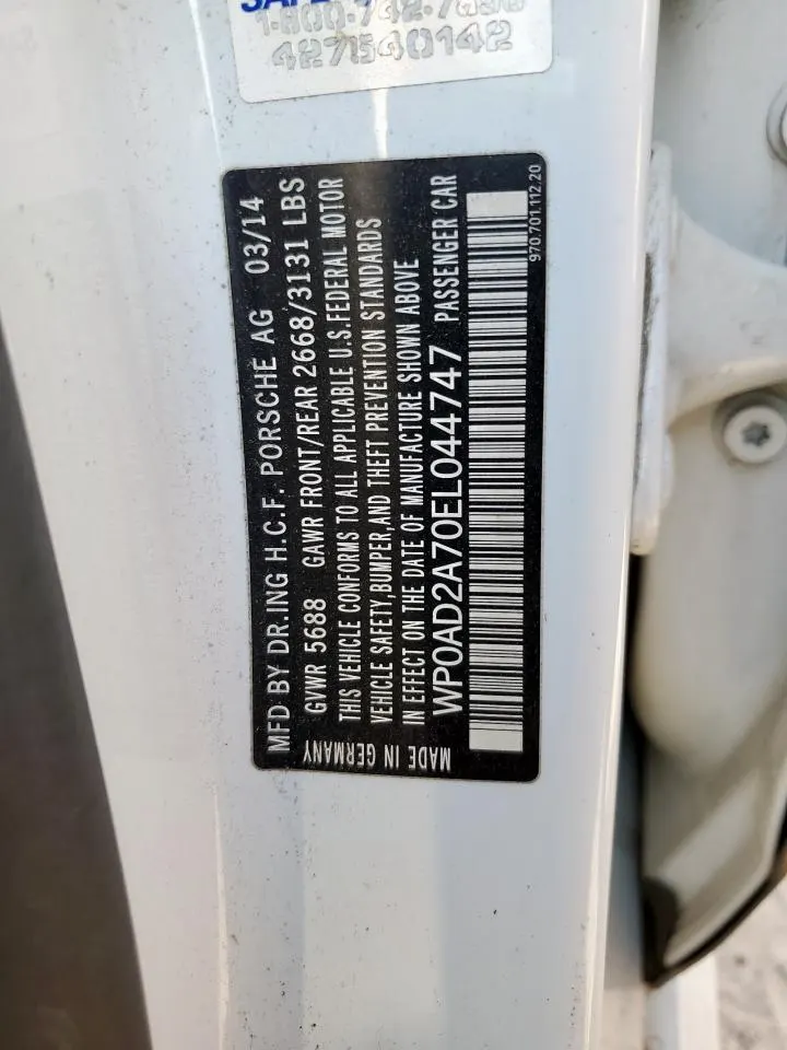 2014 Porsche Panamera S E-Hybrid