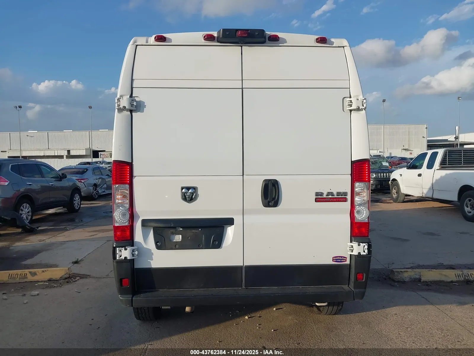 2021 Ram ProMaster HIGH ROOF 159 WB