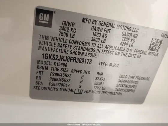 2015 GMC Yukon XL Denali
