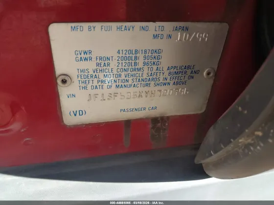 2000 Subaru Forester L