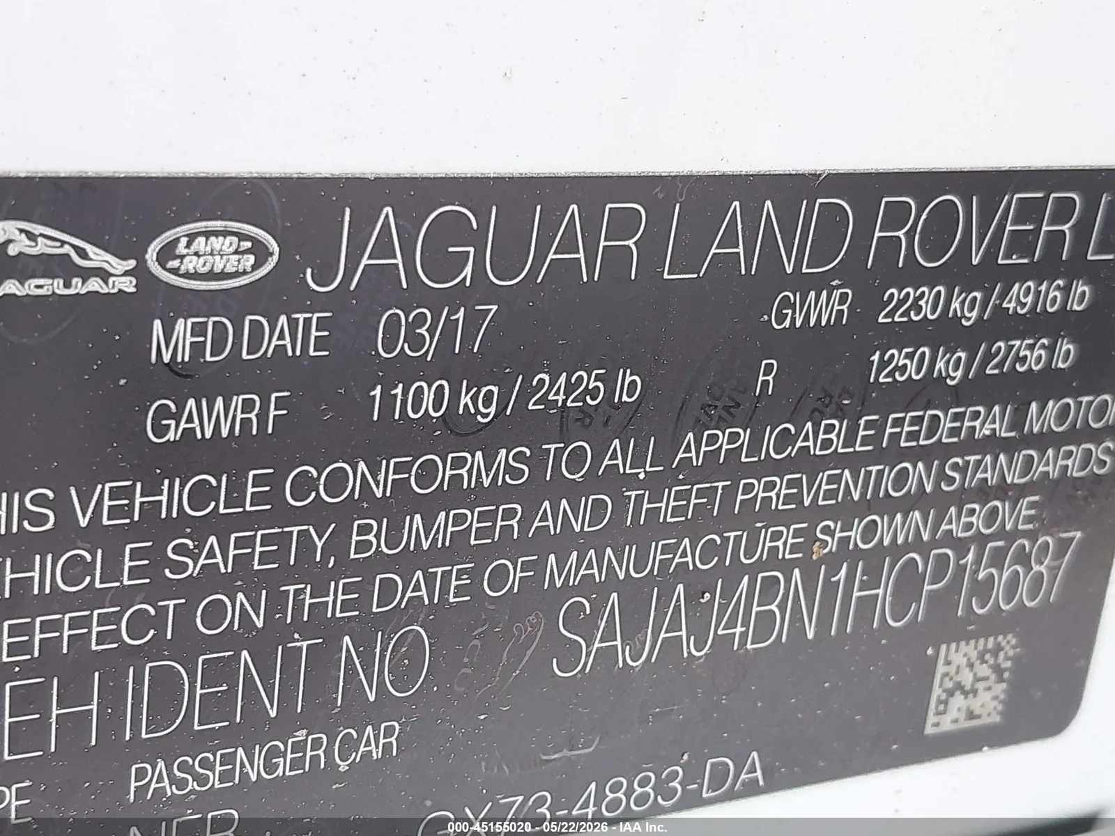 2017 Jaguar XE 20d Premium