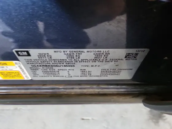 2013 Buick Enclave Convenience