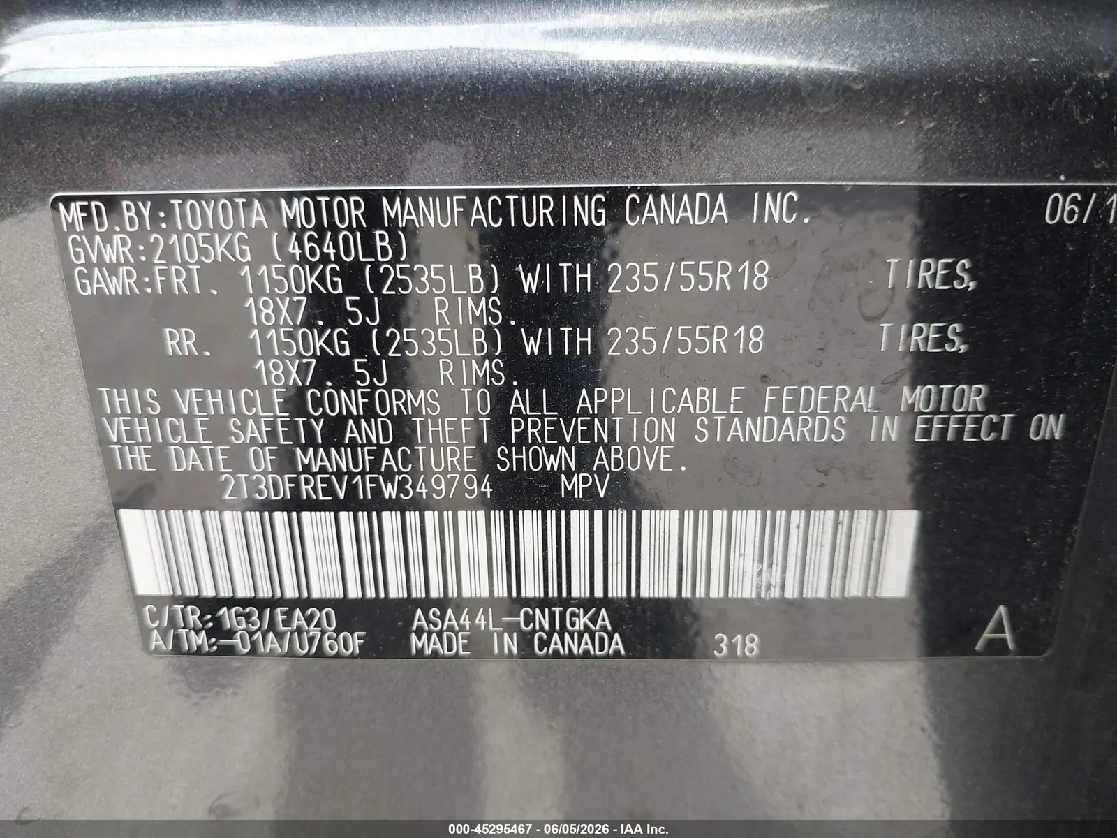 2015 Toyota RAV4 Limited