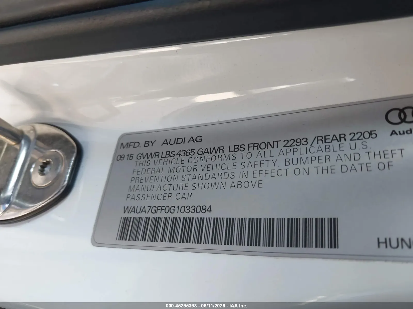 2016 Audi A3 1.8T Premium