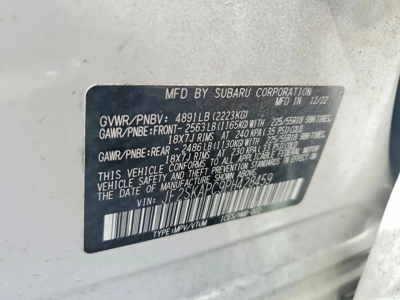 2023 Subaru Forester Limited