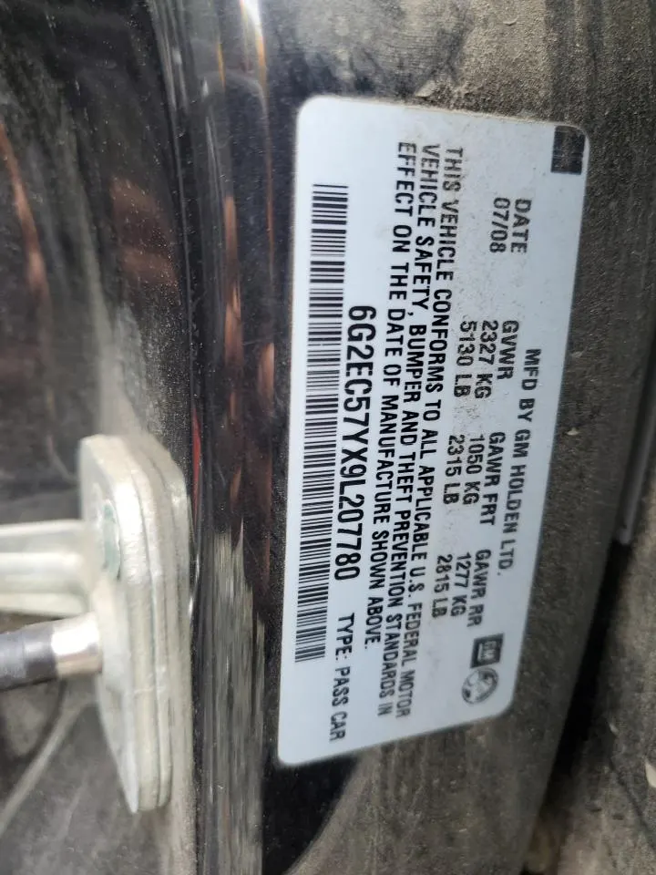 2009 Pontiac G8 GT