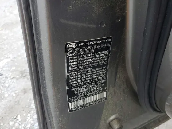 2008 Land Rover LR3 SE