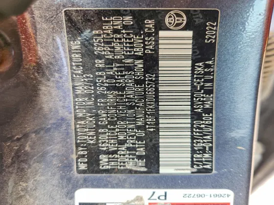 2013 Toyota Camry SE