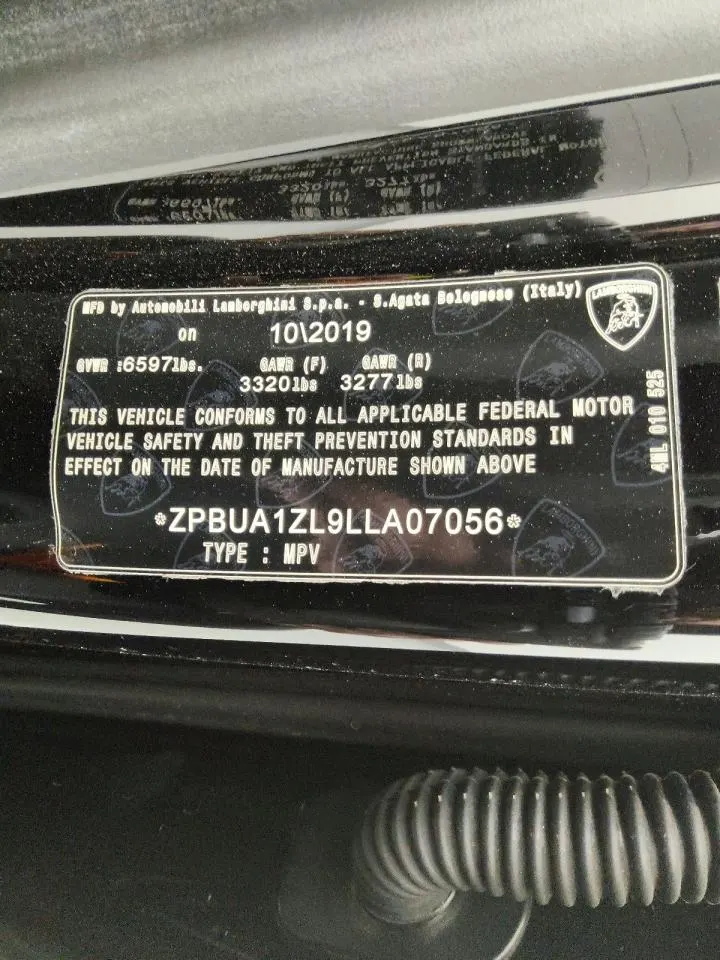 2020 Lamborghini Urus