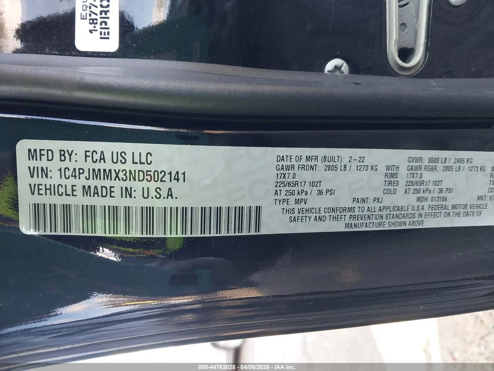 2022 Jeep Cherokee Latitude Lux