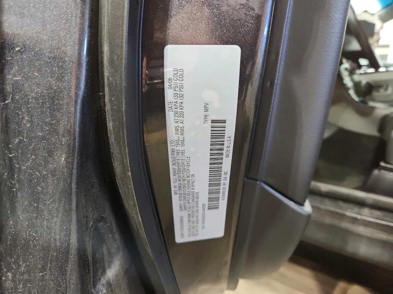 2007 Subaru B9 Tribeca 5-Pass Ltd