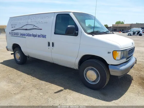 2001 Ford Econoline Cargo Van COMMERCIAL/RECREATIONAL