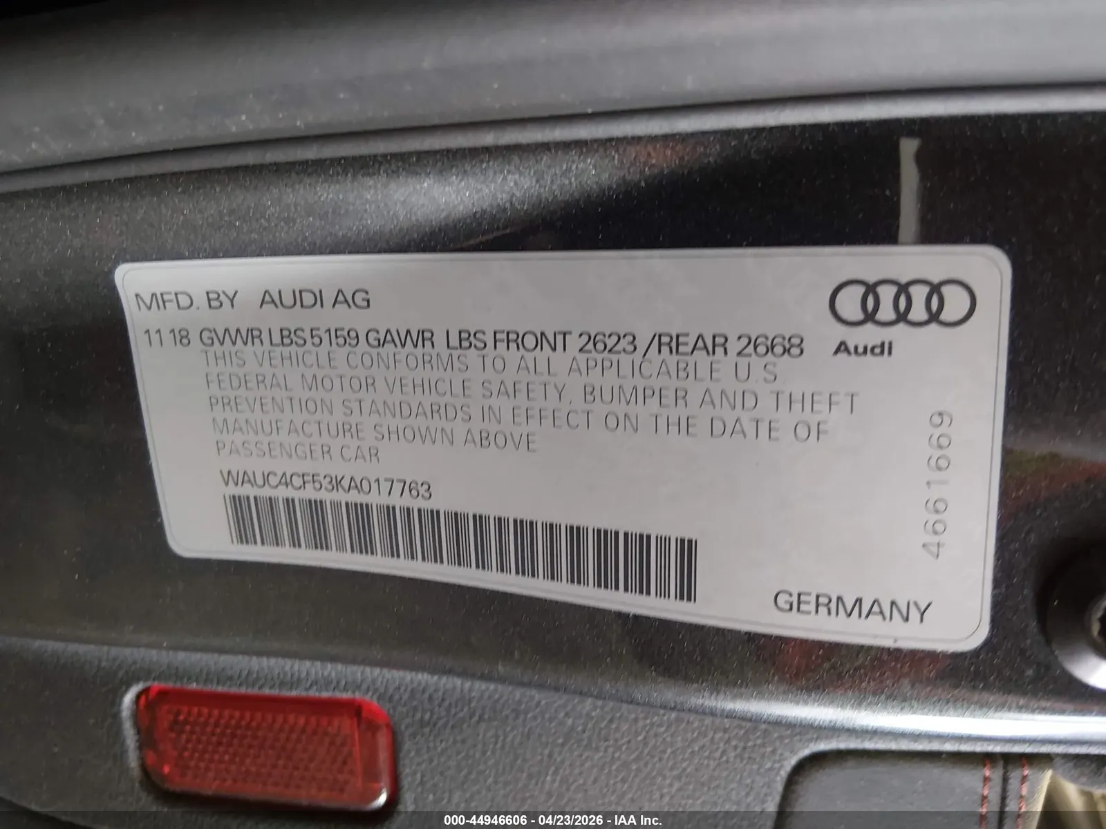 2019 Audi S5 Sportback Prestige