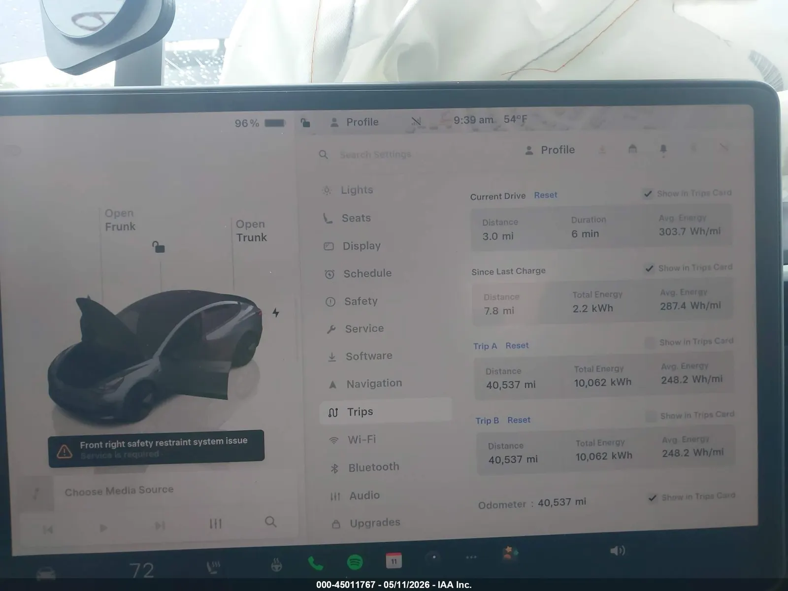 2023 Tesla Model 3 REAR-WHEEL DRIVE