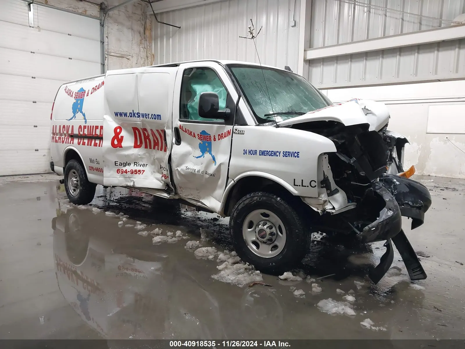 2022 GMC SAVANA CARGO RWD 3500 EXTENDED WHEELBASE WORK VAN