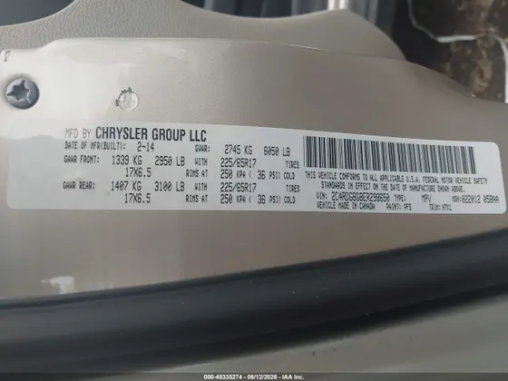 2014 Dodge Grand Caravan SE