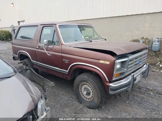 1986 Ford Bronco 4WD Custom