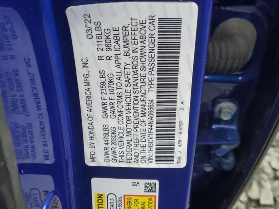 2021 Honda Accord