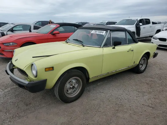 1978 FIAT 124 Spider 124