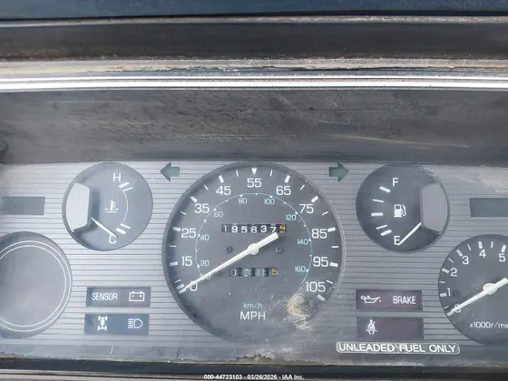 1984 Nissan Pickup Deluxe