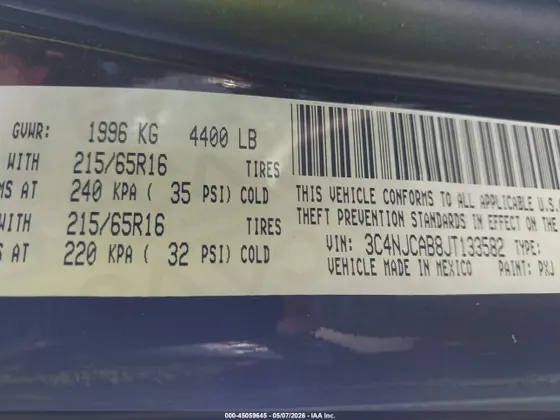 2018 Jeep Compass Sport