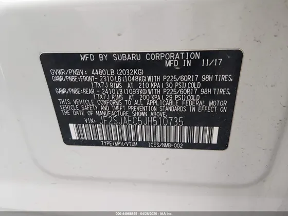 2018 Subaru Forester Premium